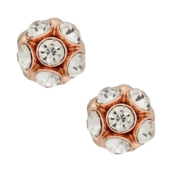 KATE SPADE • Rose Gold Time To Shine Stud Earrings - Picture 1 of 5